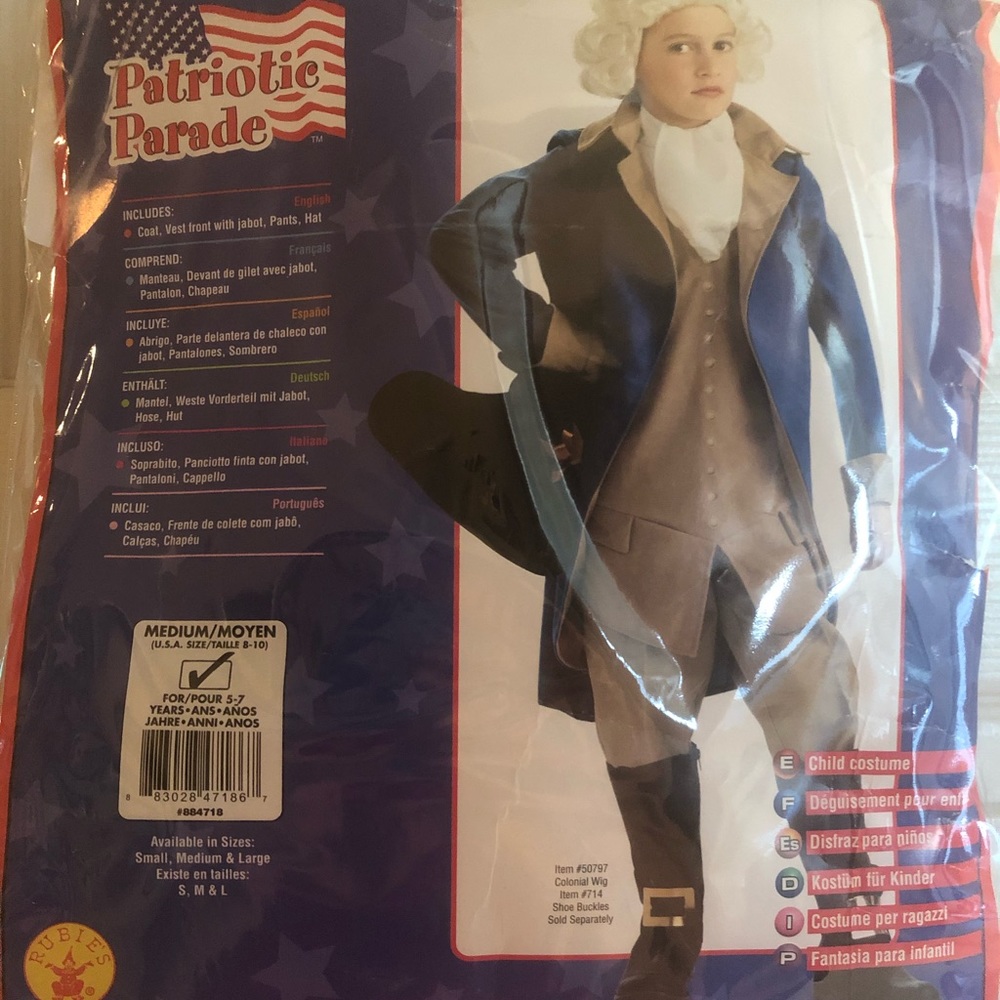 George Washington costume